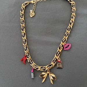 Betsey Johnson Charm Necklace